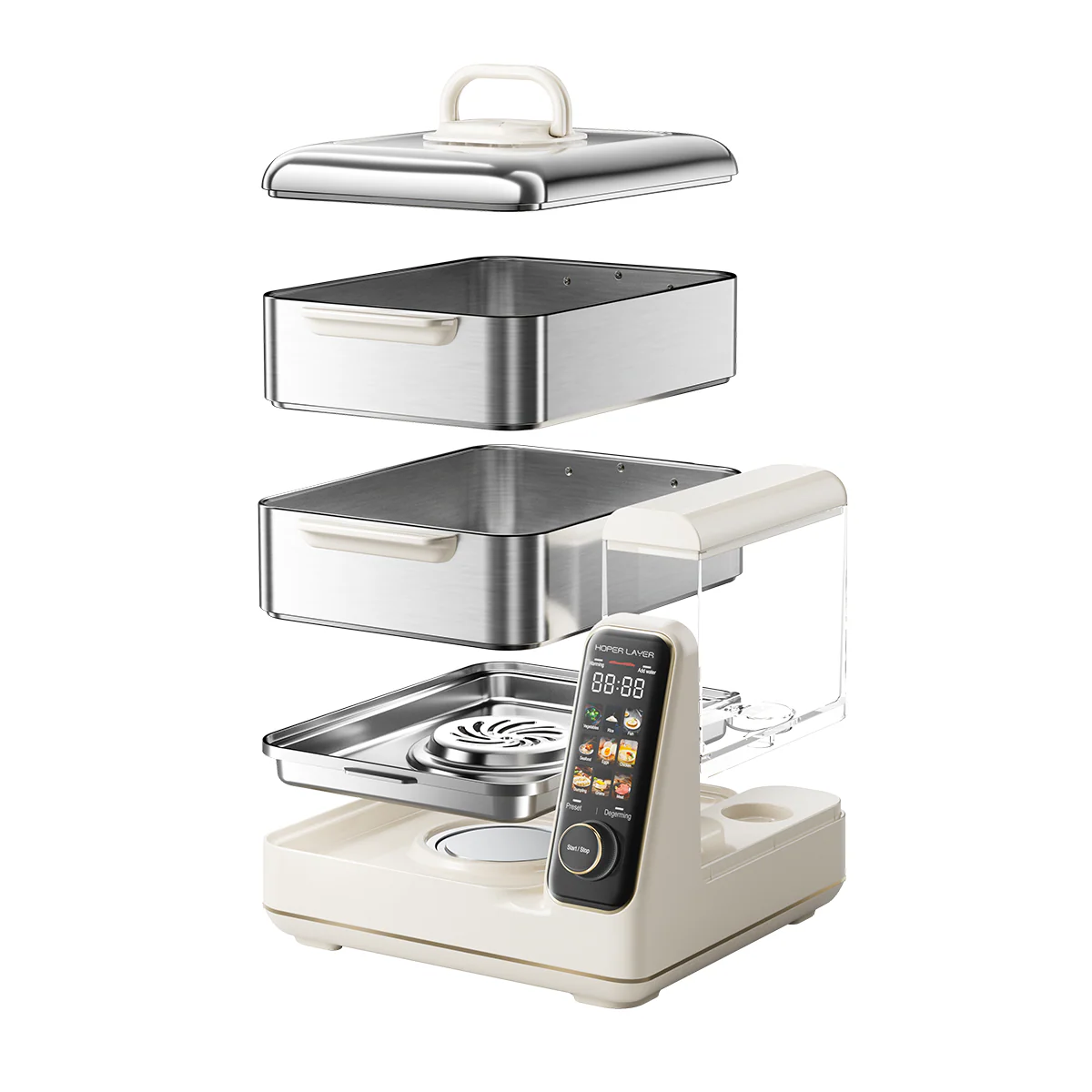Hoper Layer™ Electric Steamer YM-968 - Image 10