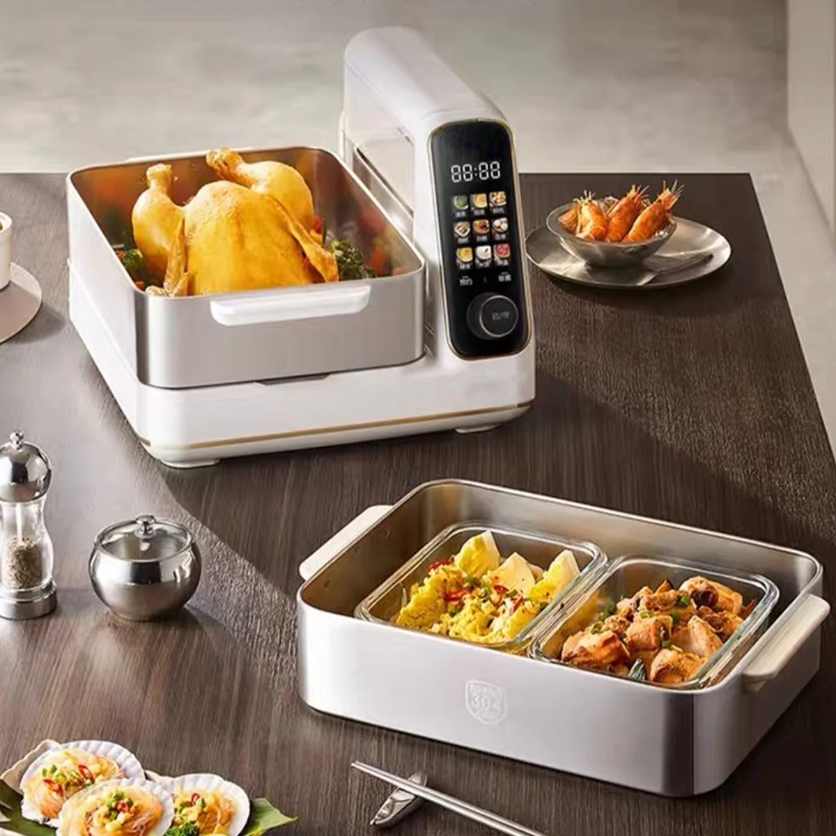 Hoper Layer™ Electric Steamer YM-968 - Image 4